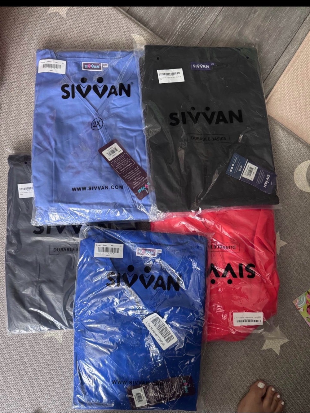 Sivvan scrub sets